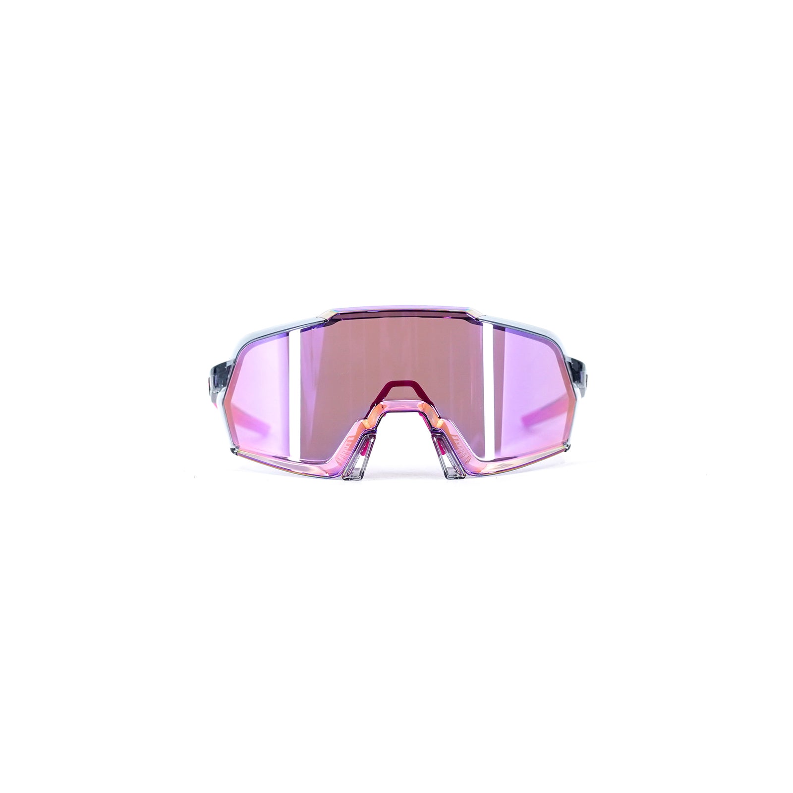100% KORBIN - Polished Translucent Grey - (Purple Mirror)