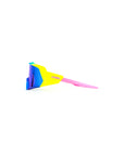 100% Korbin X Sunglasses - Satin Neon (Blue Multilayer Mirror Lens)