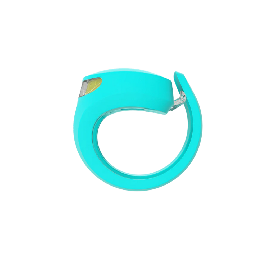Knog Frog V3 Front Light - Awesome Aquamarine