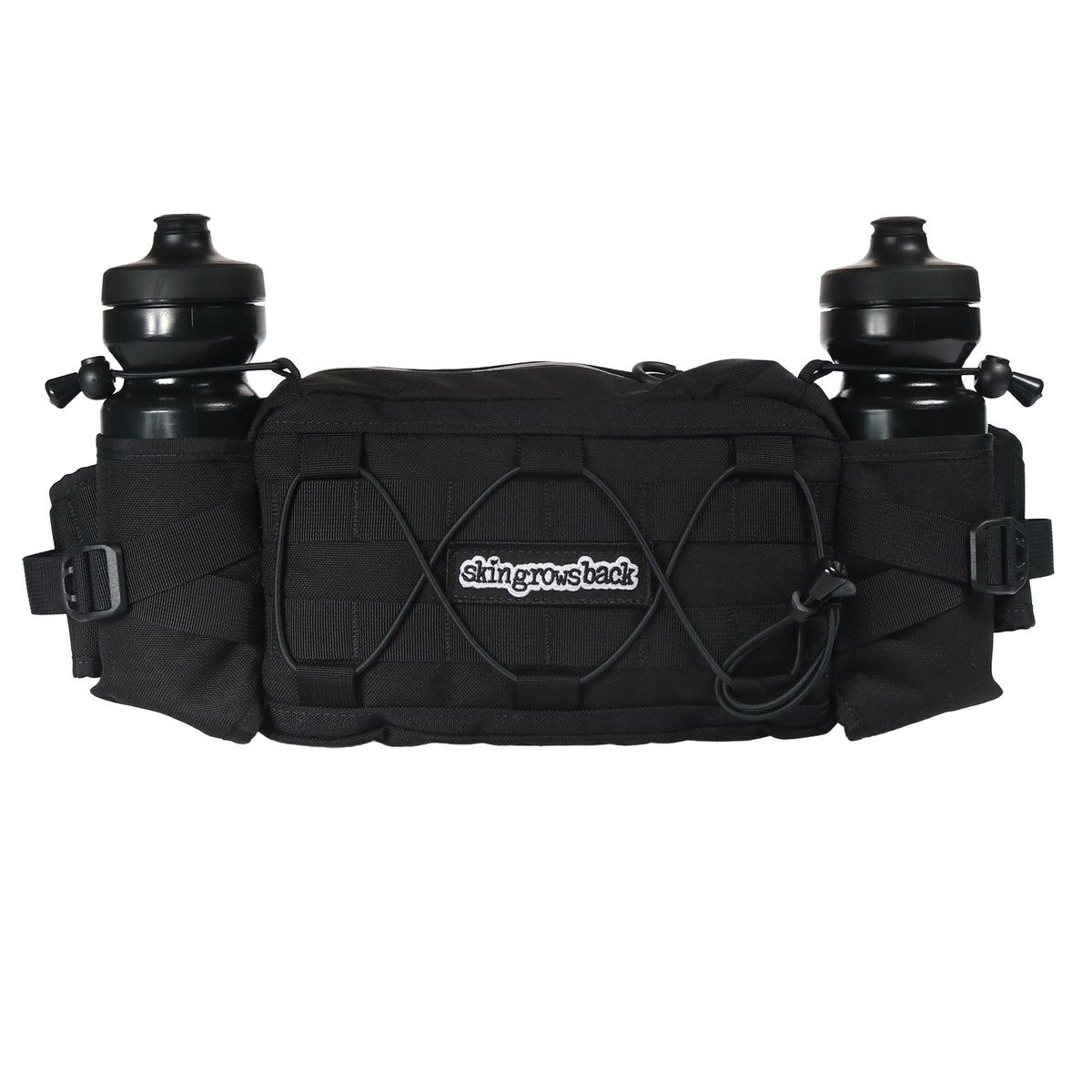 skingrowsback Low Loader Mixed Terrain Bum Bag - Black