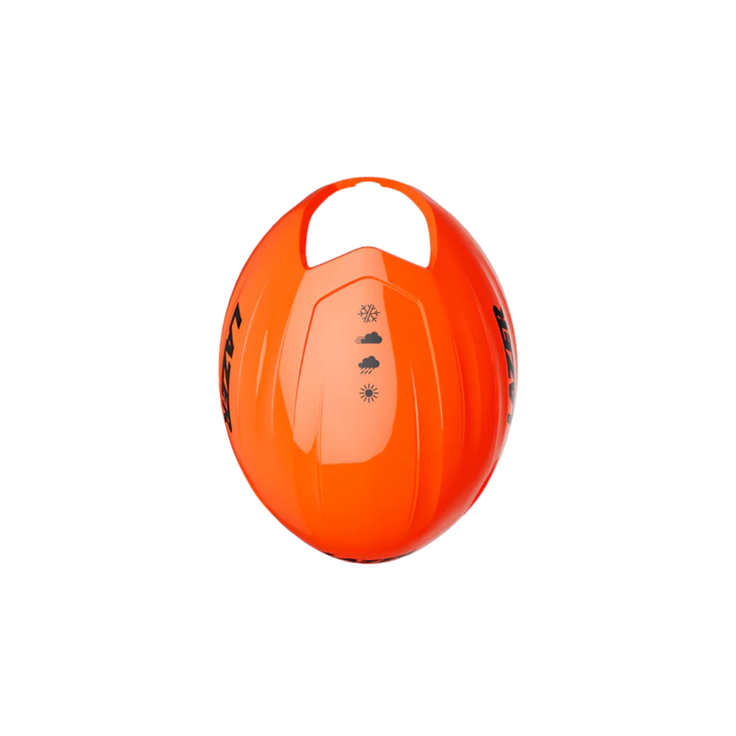 Lazer Aeroshell Z1 Kc - 闪光橙