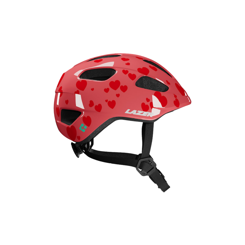 Lazer Nutz 2.0 KinetiCore Kids Helmet - Little Hearts
