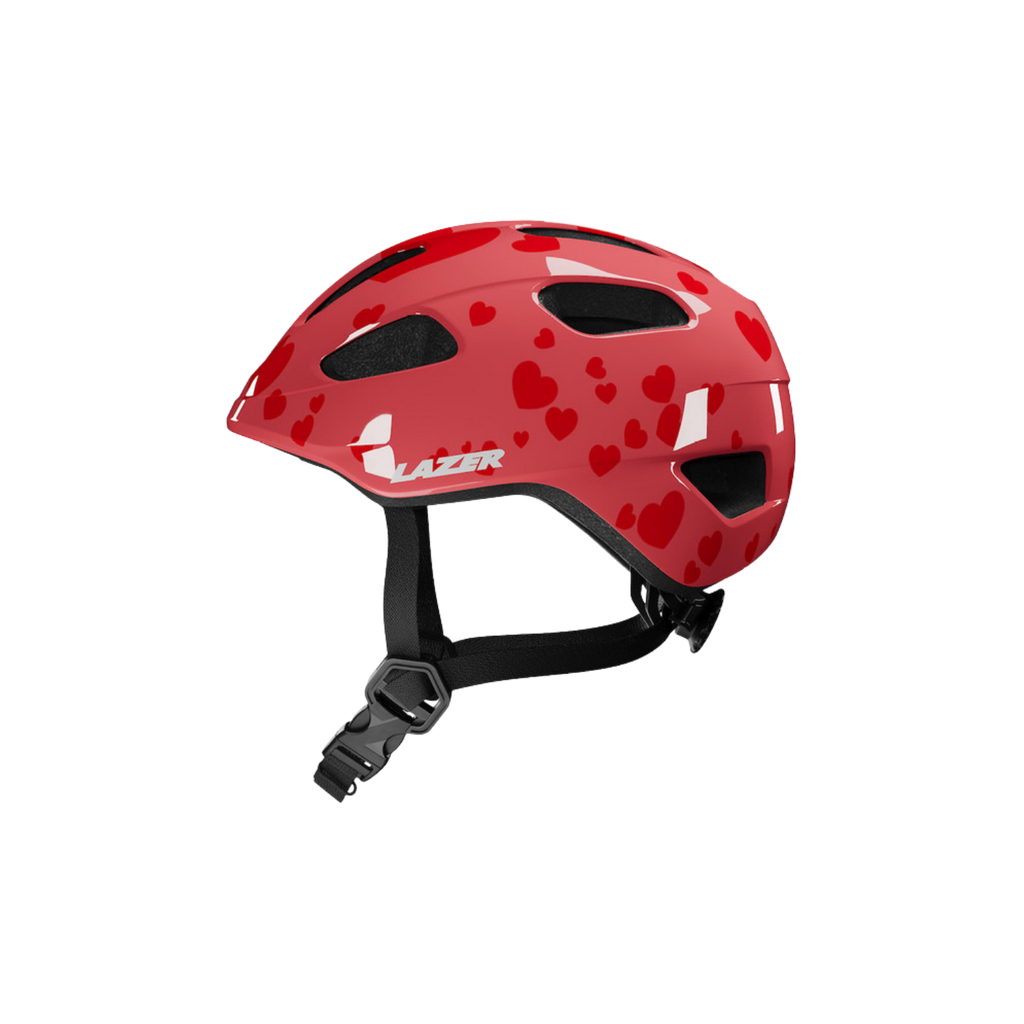 Lazer Nutz 2.0 KinetiCore Kids Helmet - Little Hearts