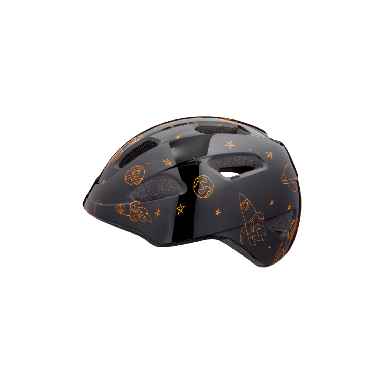 Lazer PNut 2.0 KinetiCore Kids Helmet - Flying Rocket