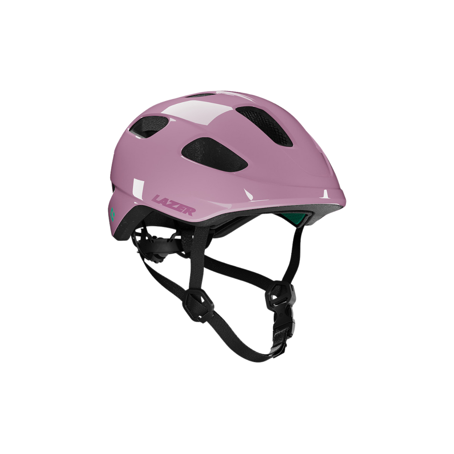 Lazer PNut 2.0 KinetiCore Kids Helmet - Pink Noise