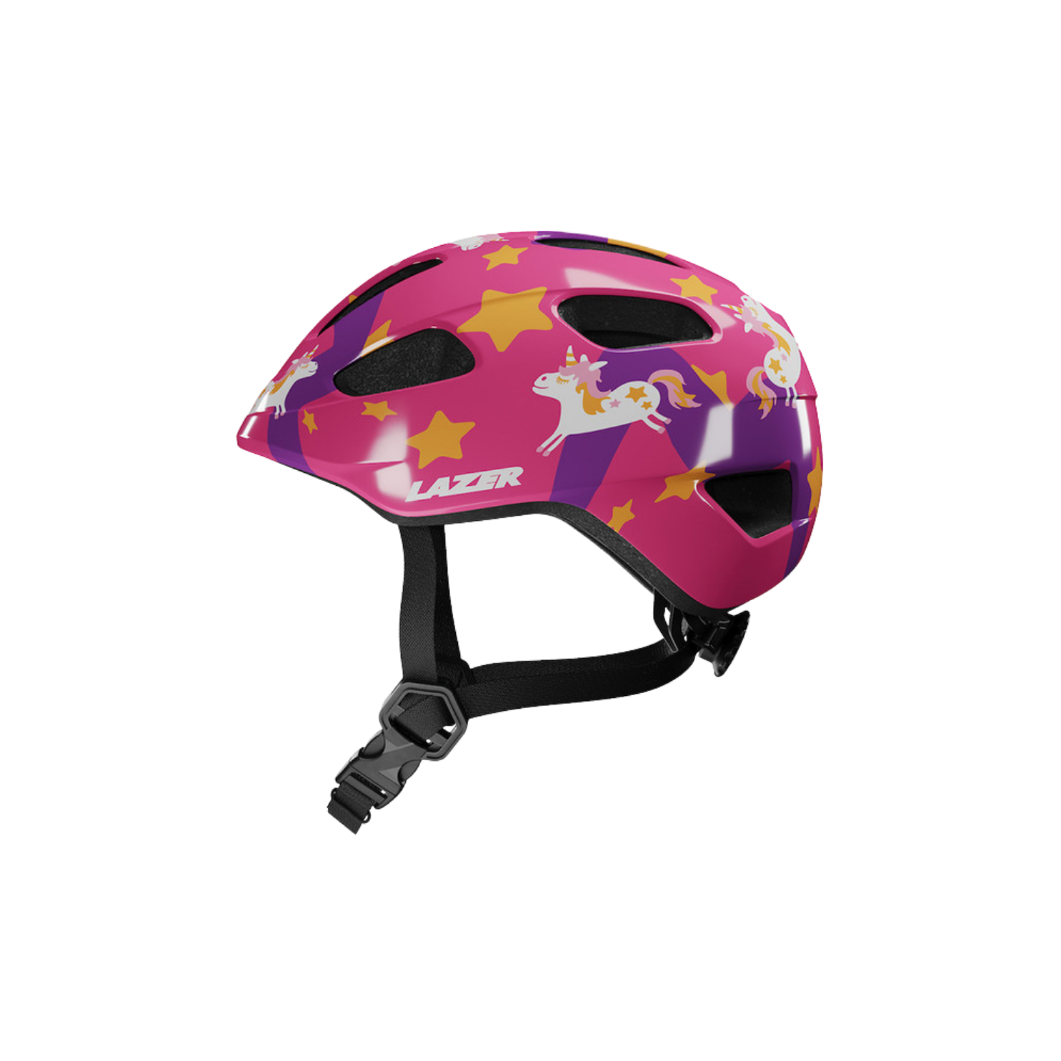 Lazer PNut 2.0 KinetiCore Kids Helmet - Purple Pony