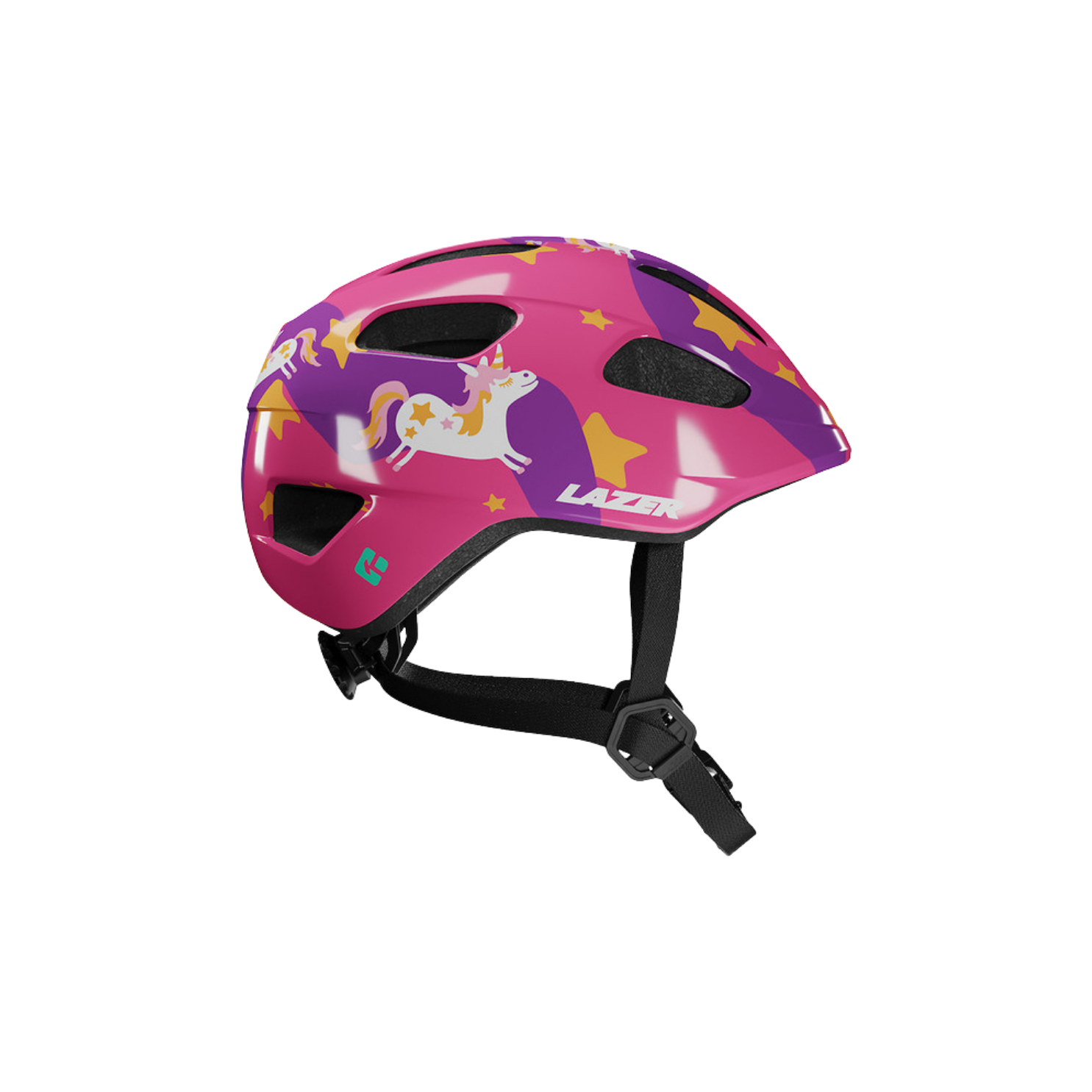 Lazer PNut 2.0 KinetiCore Kids Helmet - Purple Pony