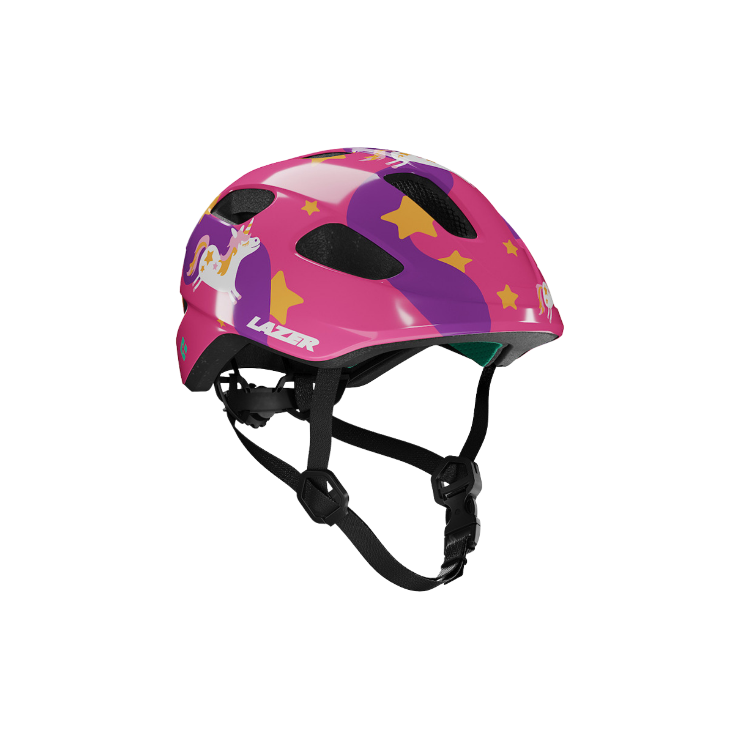 Lazer PNut 2.0 KinetiCore Kids Helmet - Purple Pony