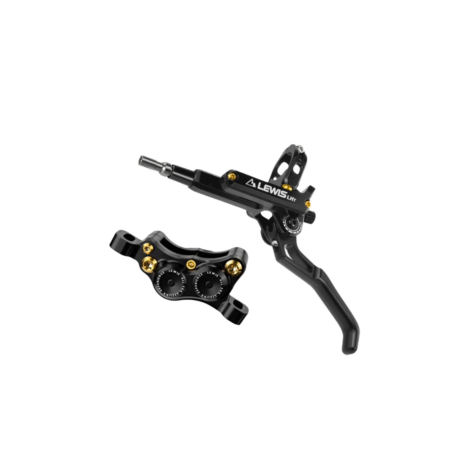 Lewis LHT Titanium Brake Set - Black