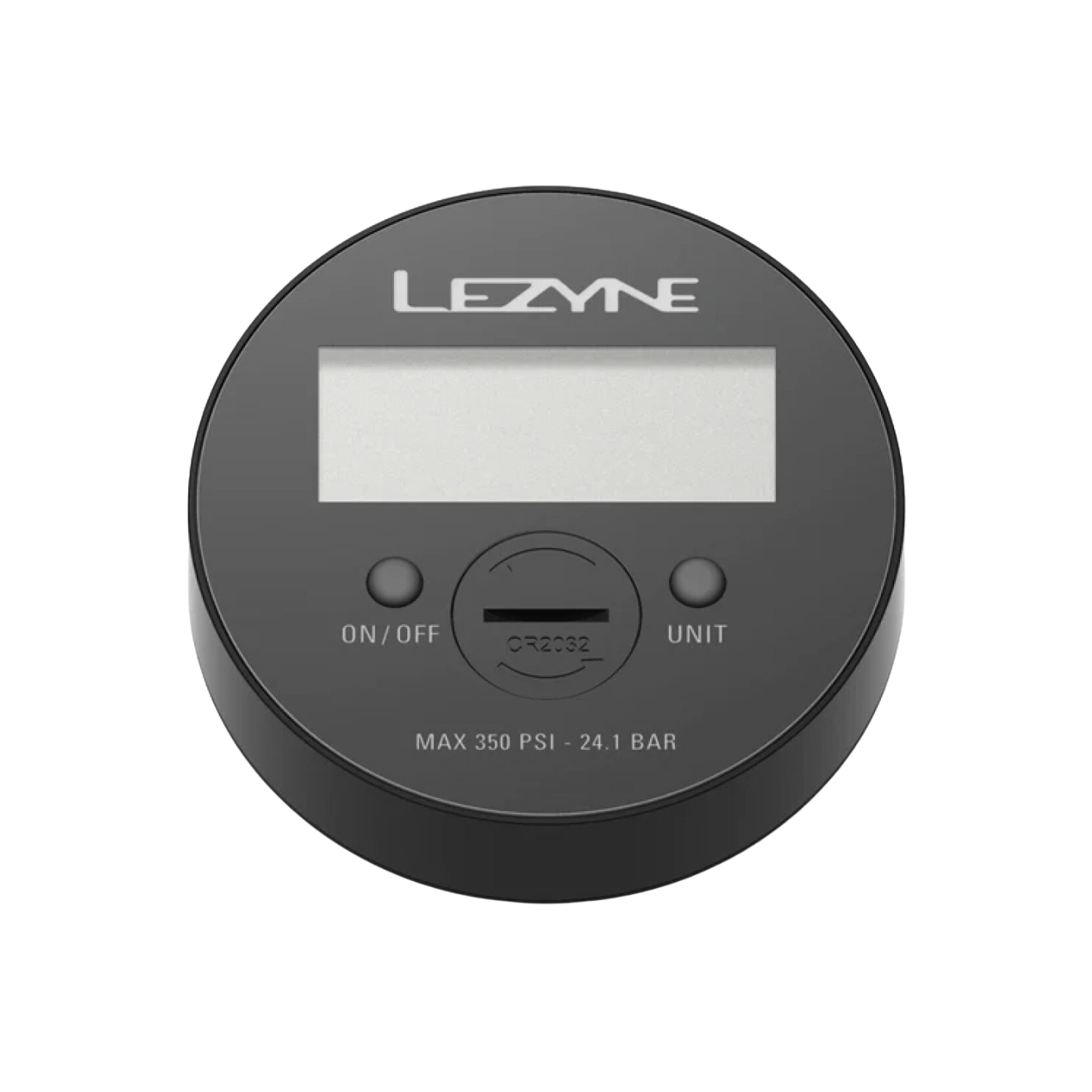 Lezyne 3.5&quot;, 350Psi Replacement Pressure Gauge For All Floor Pumps