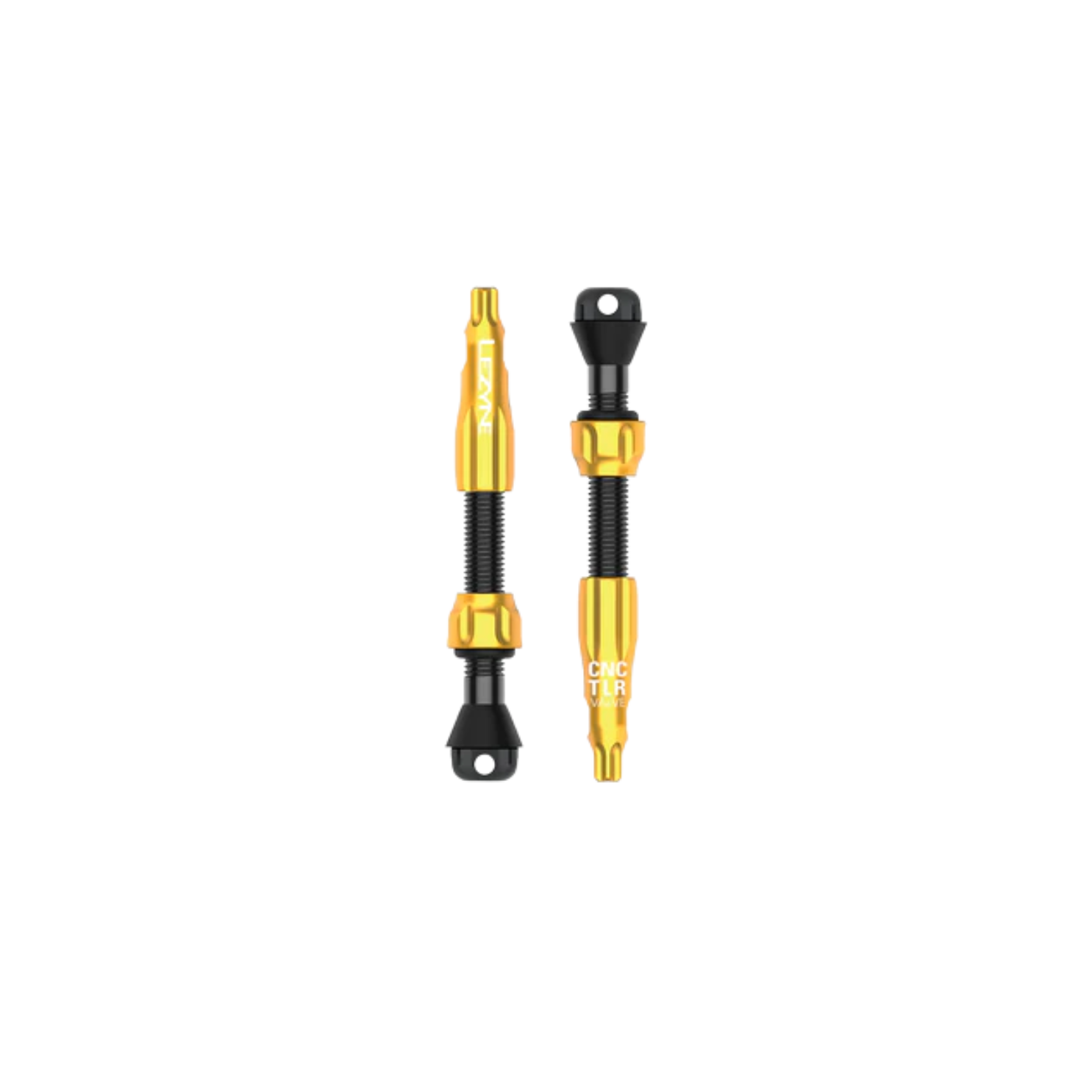Lezyne CNC TLR Valve Pro 44mm - 金色