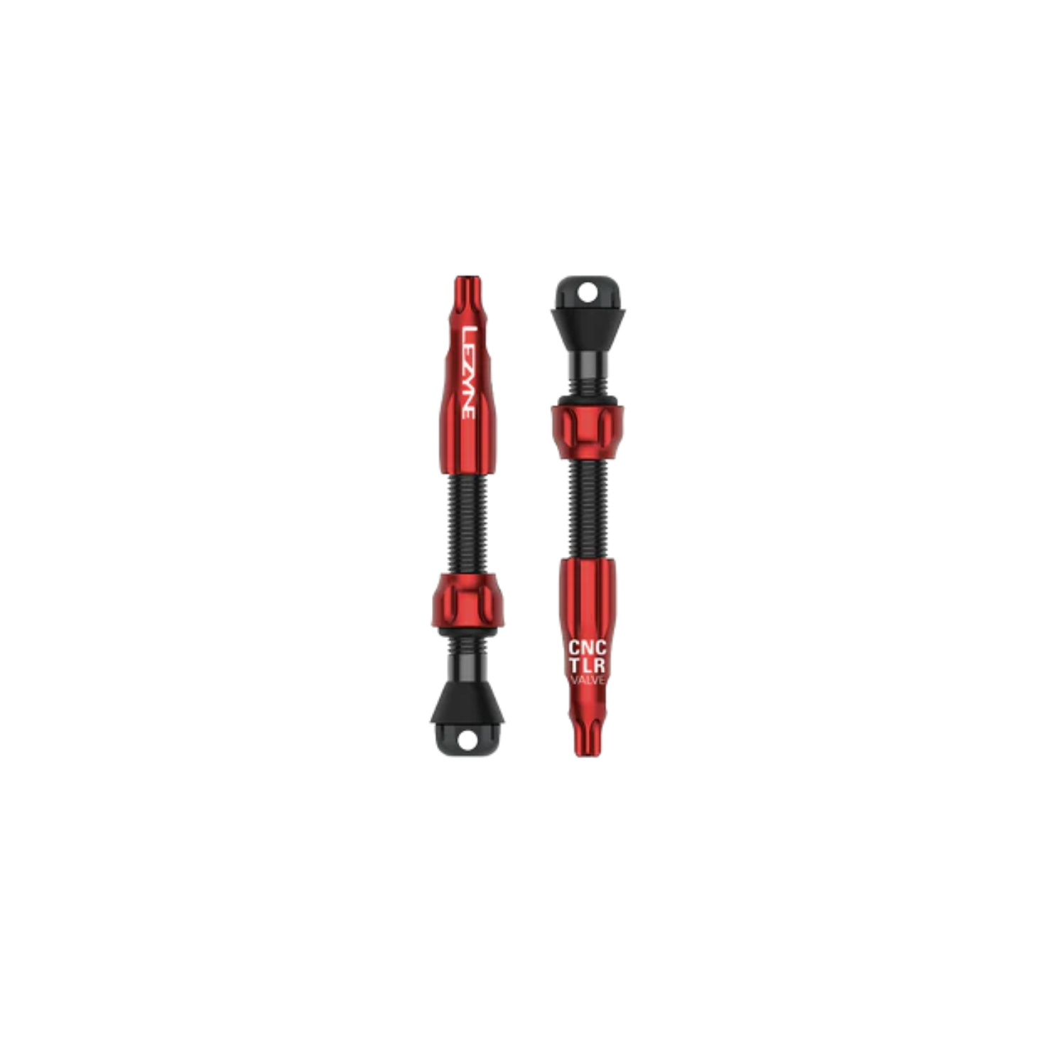 Lezyne CNC TLR Valve Pro 44mm - 红色
