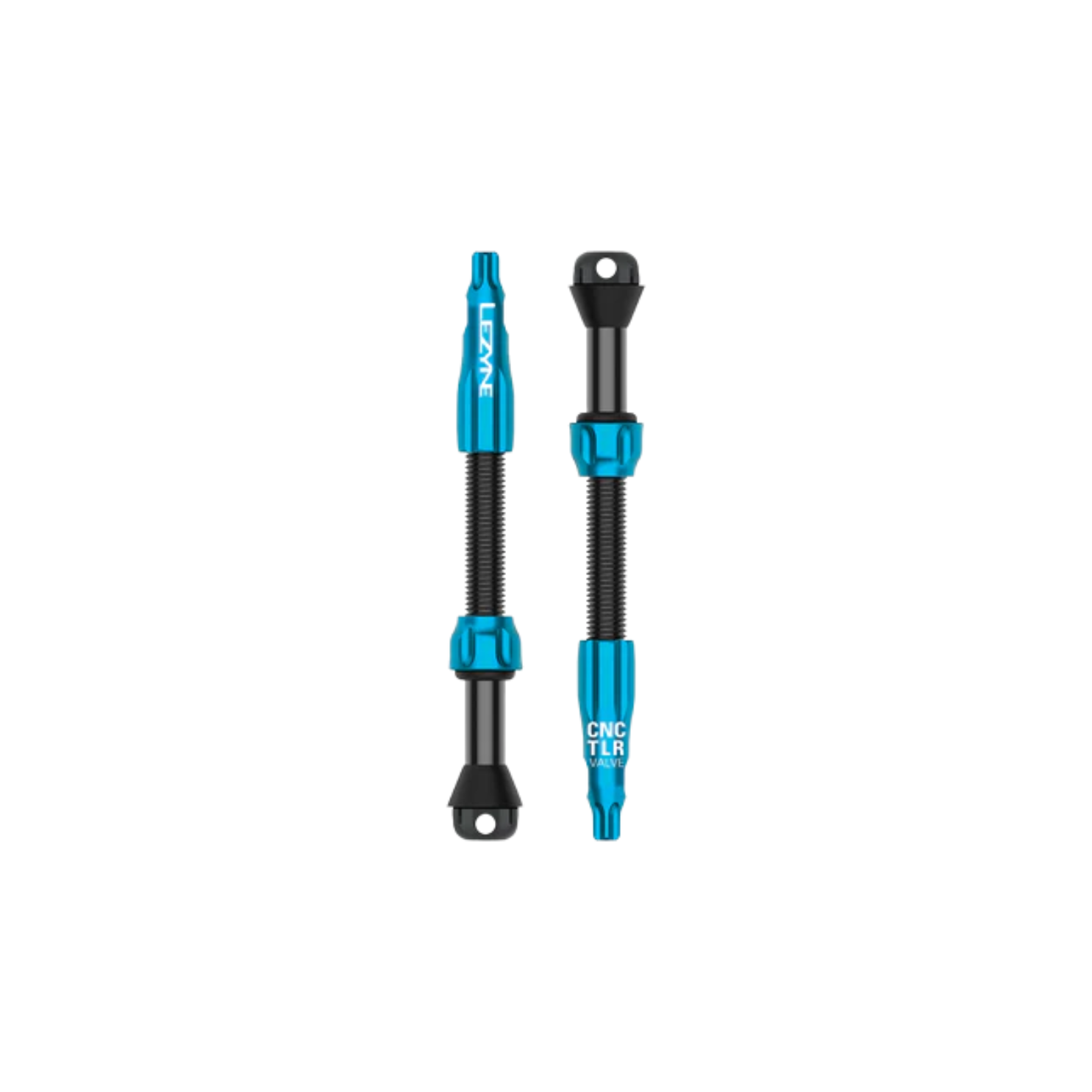 Lezyne CNC TLR Valve Pro 60mm - 蓝色