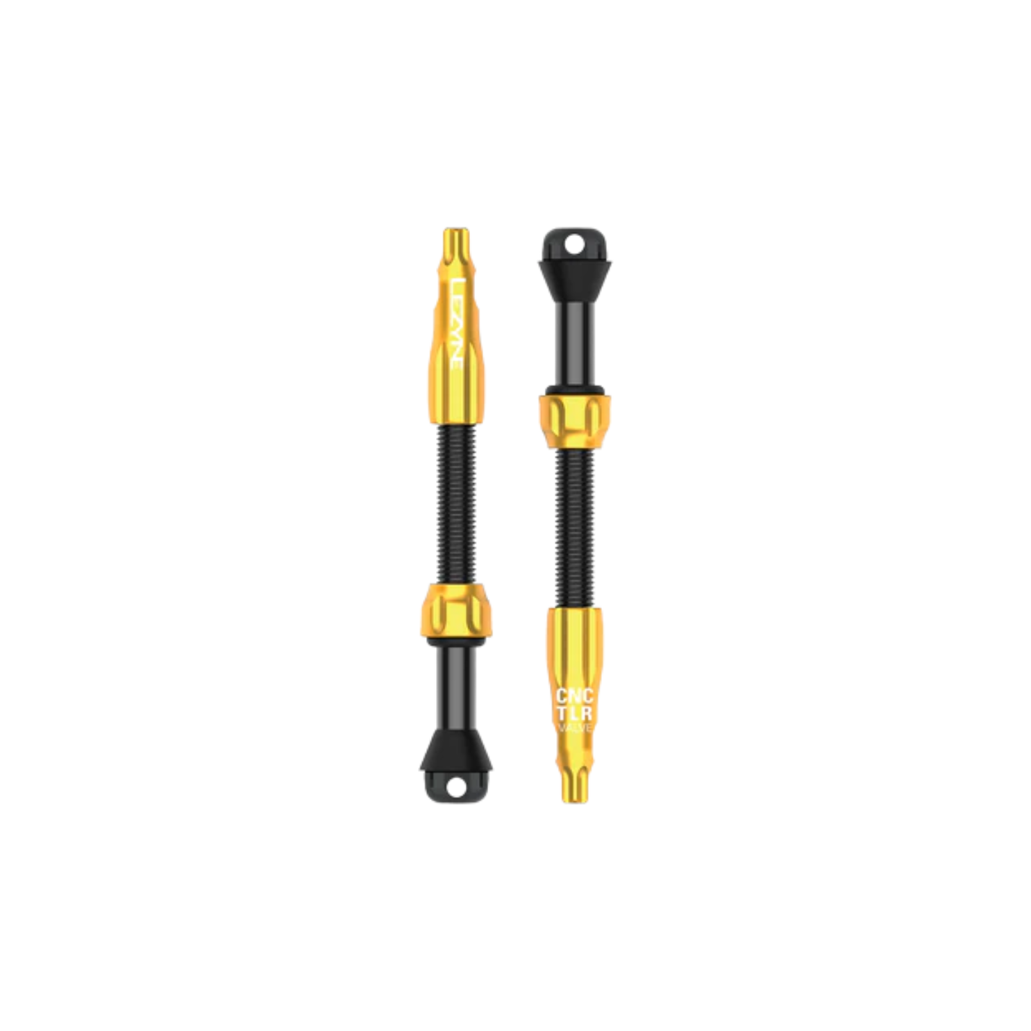 Lezyne CNC TLR Valve Pro 60mm - 金色