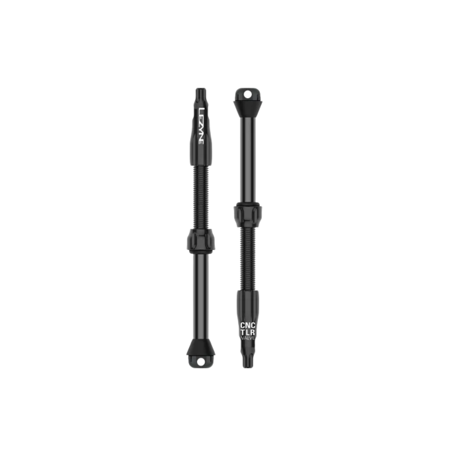 Lezyne CNC TLR Valve Pro 80mm - 黑色