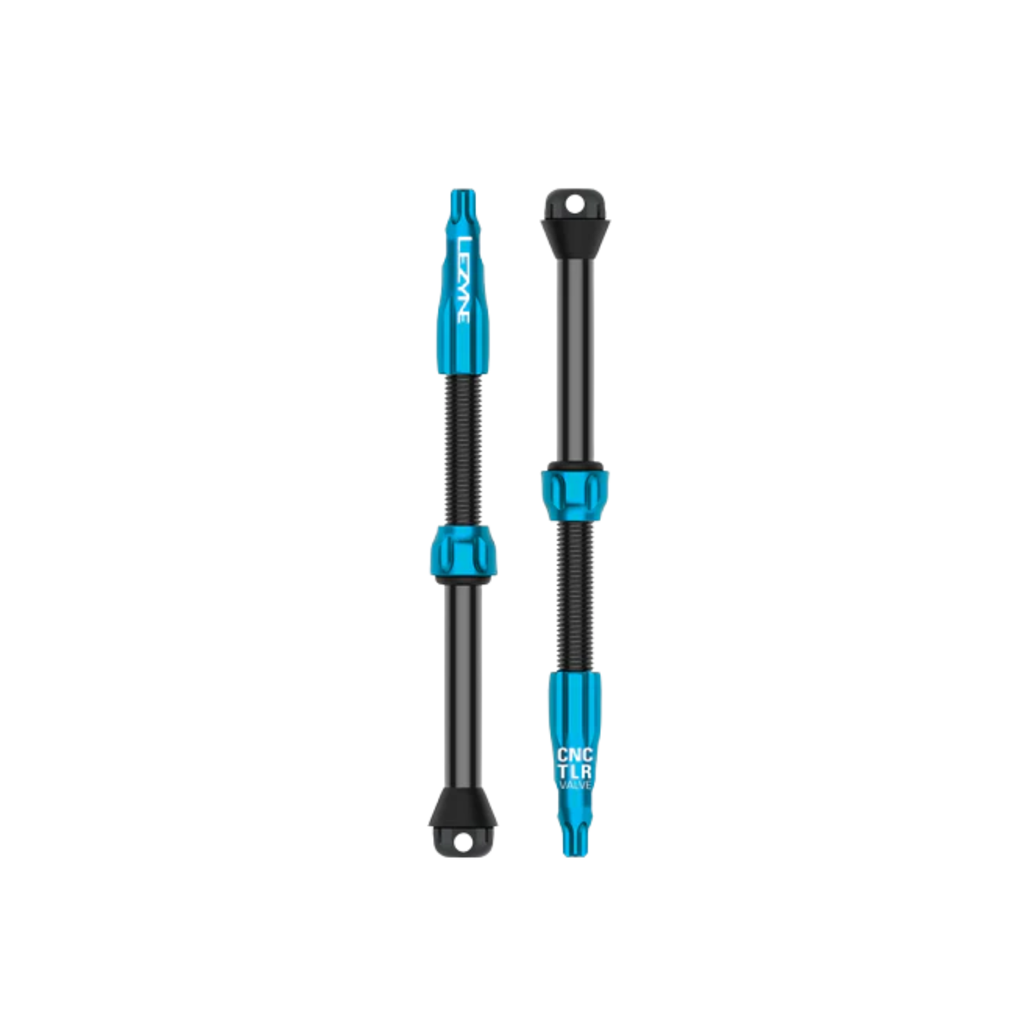 Lezyne CNC TLR Valve Pro 80mm - Blue
