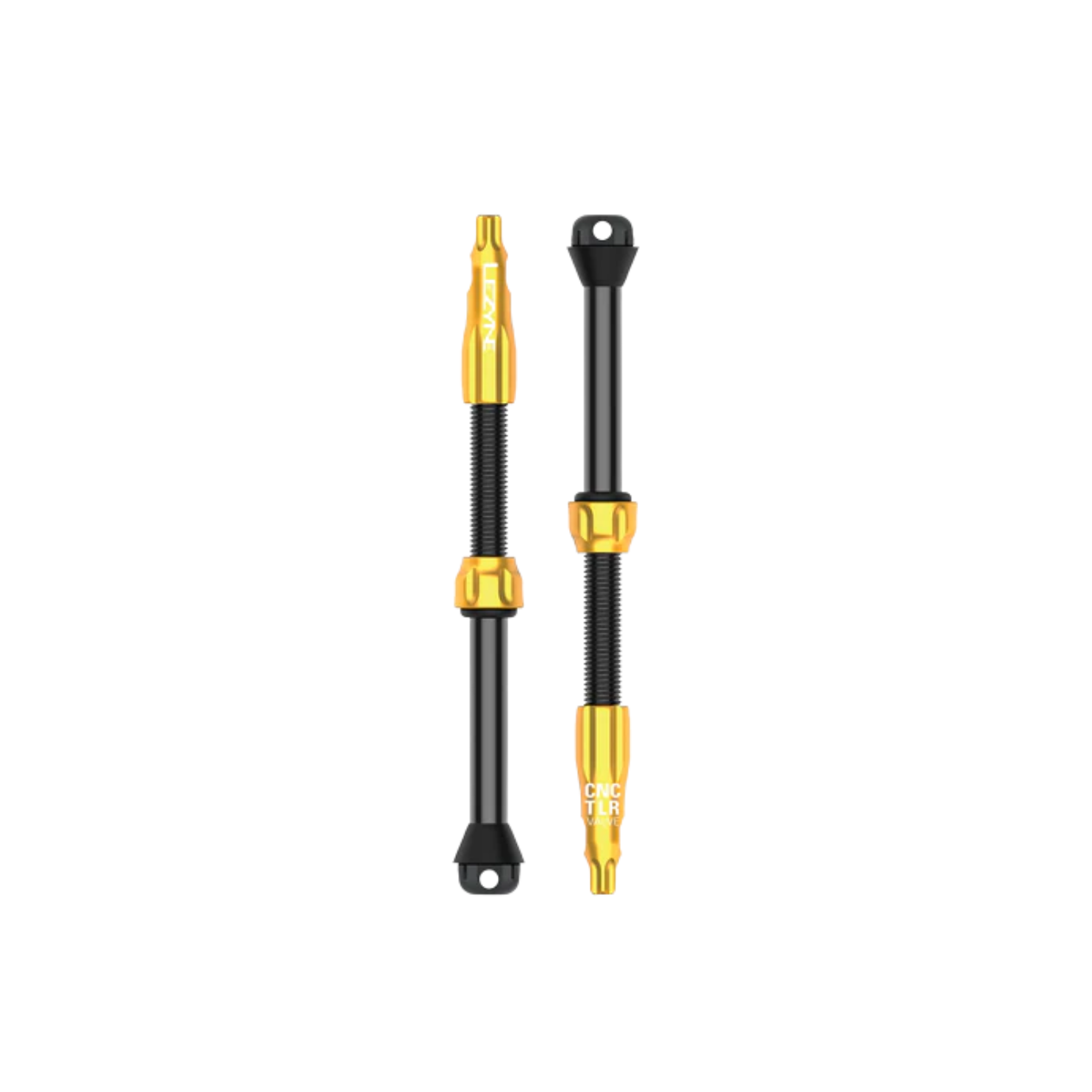 Lezyne CNC TLR Valve Pro 80mm - 金色
