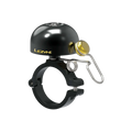 Lezyne Classic Brass Bell, Bolt-On Mount S/S H/Ware - Black / Black