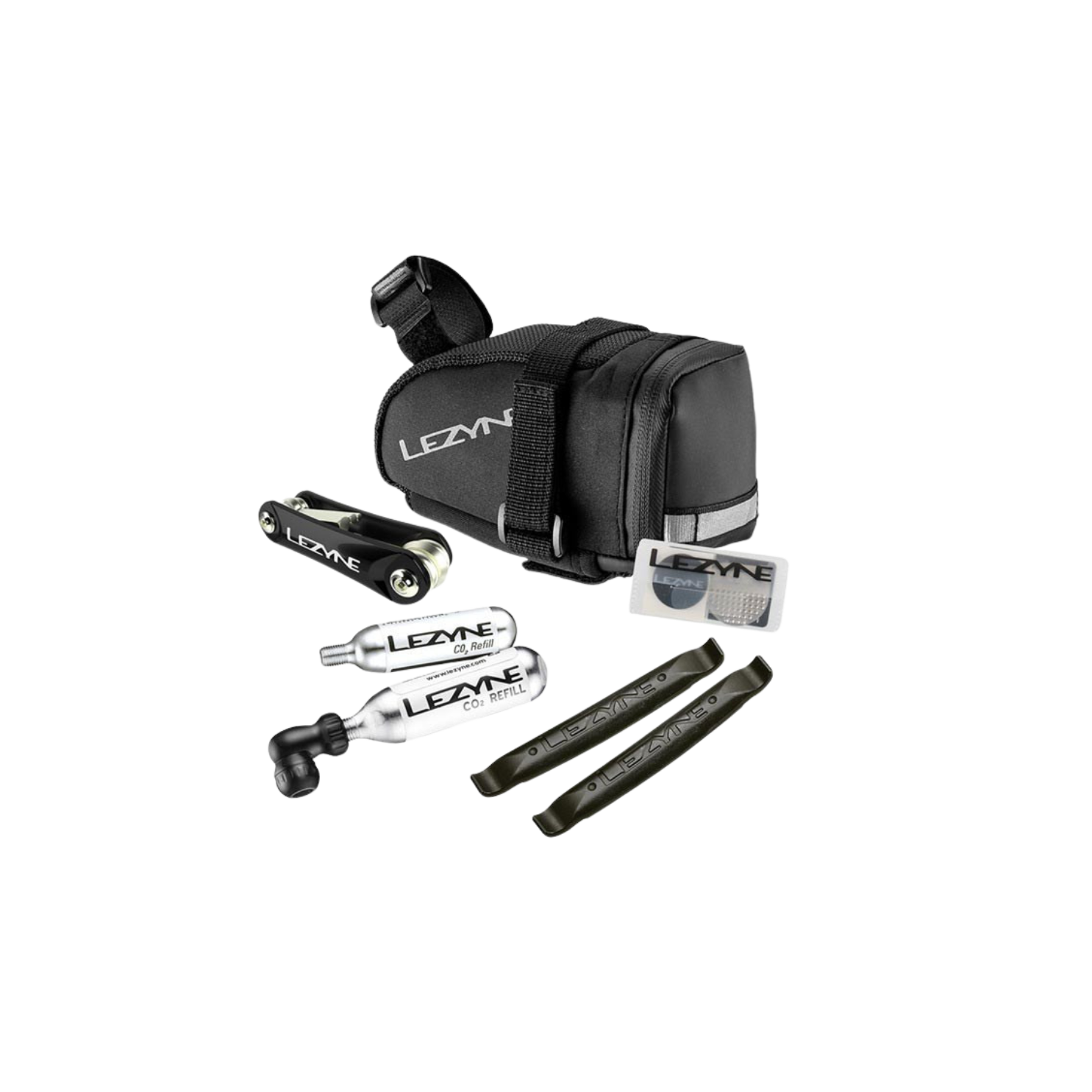 Lezyne Inc: Twiin Spd Co2 2X16G Rap-6 Matrix Levers Smart Kit