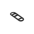 Lezyne Led Rubber Mounting Strap, Suit Micro, Macro, Femto Y9