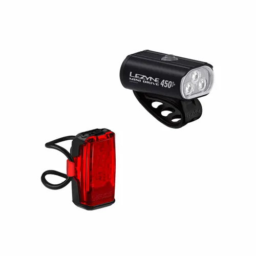 Lezyne Mini Drive 450+ / KTV Drive Pro+ Light Set