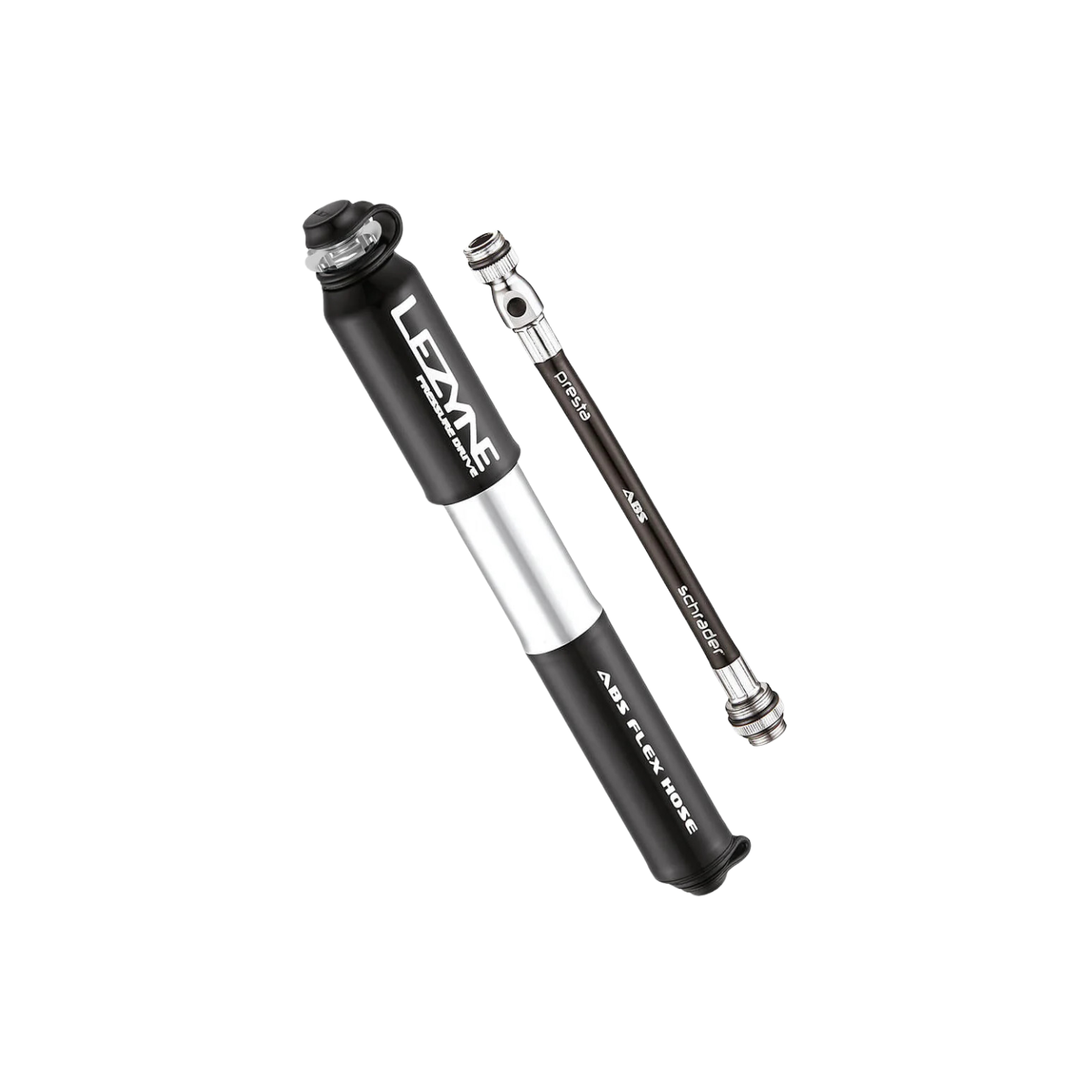 Lezyne Pressure Drive Pump Ver 2, Med - Black