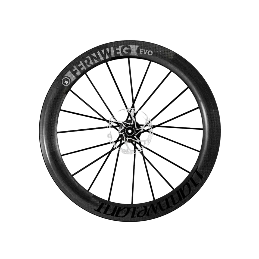 Lightweight FERNWEG 63 EVO Pro SCHWARZ Disc Brake Wheelset
