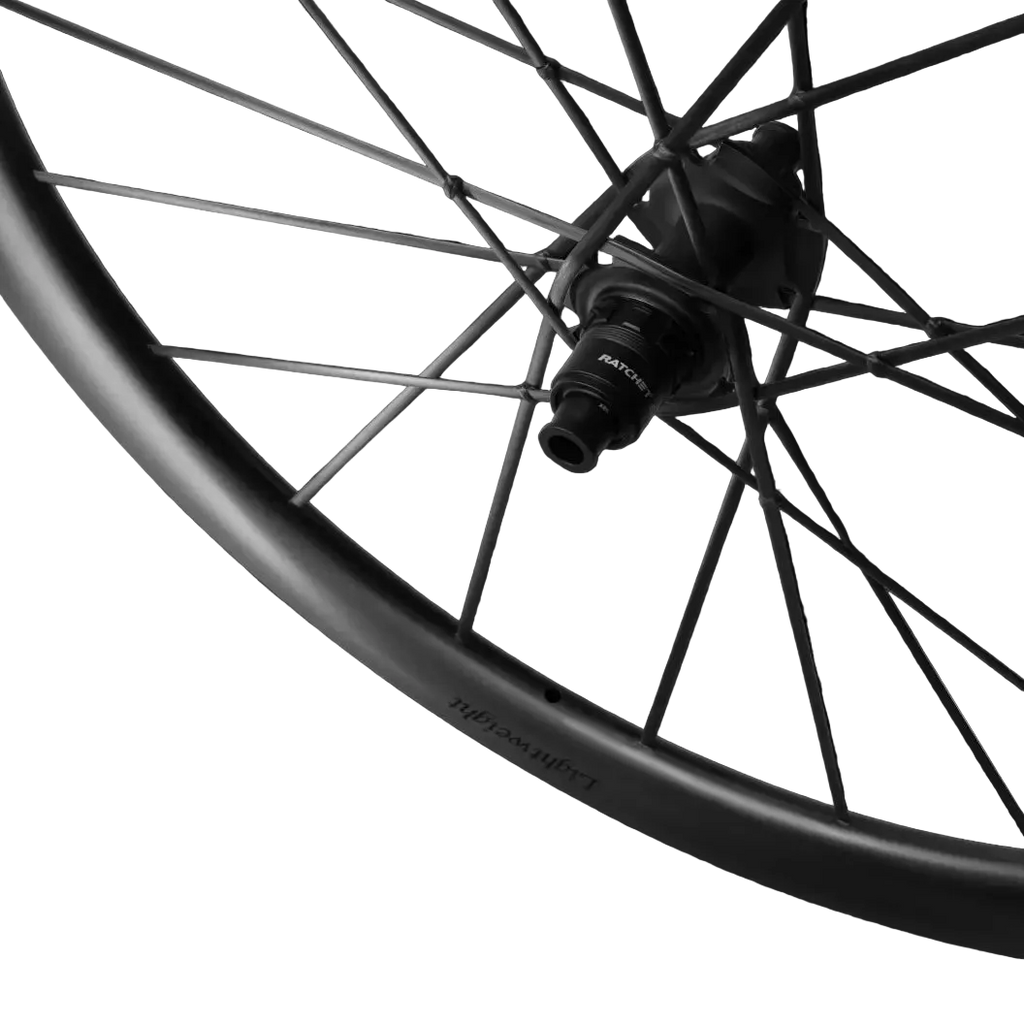 Lightweight Meilenstein Art Disc Brake Wheelset Schwarz Edition
