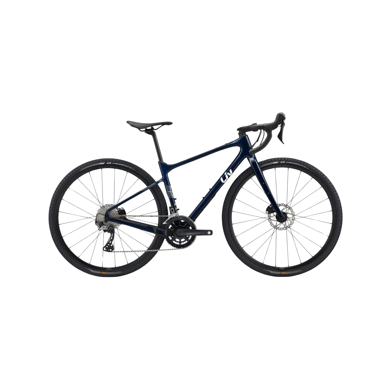 Liv Devote Advanced 2 碎石自行车 - 糖果色海军蓝