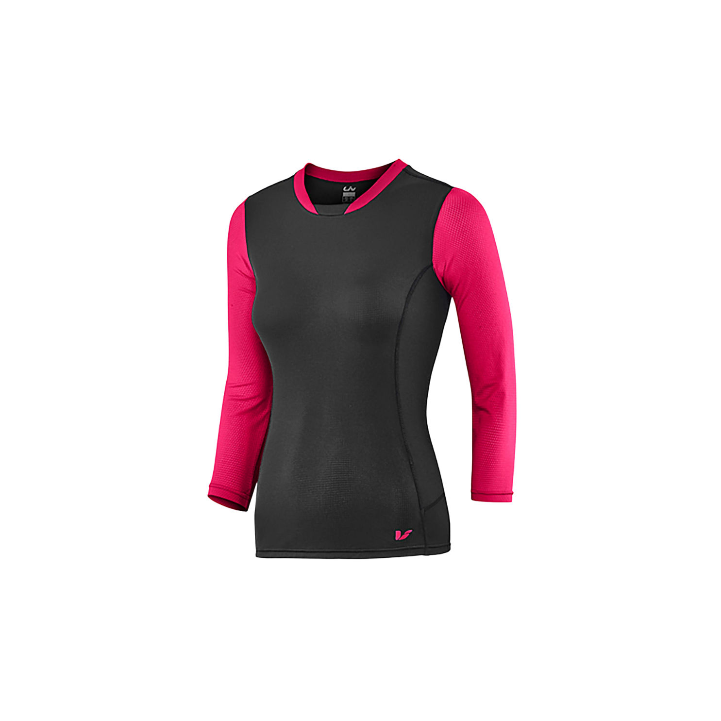 Liv Energize ¾S Jersey - Black/Virtual Pink