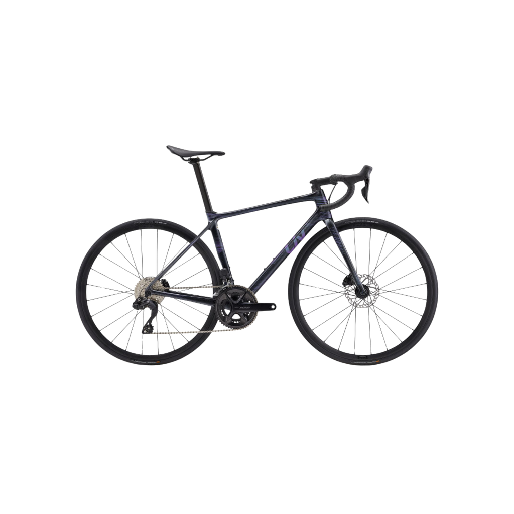 Liv Langma Advanced 1 Disc Pro 紧凑型公路自行车 - 黑钻