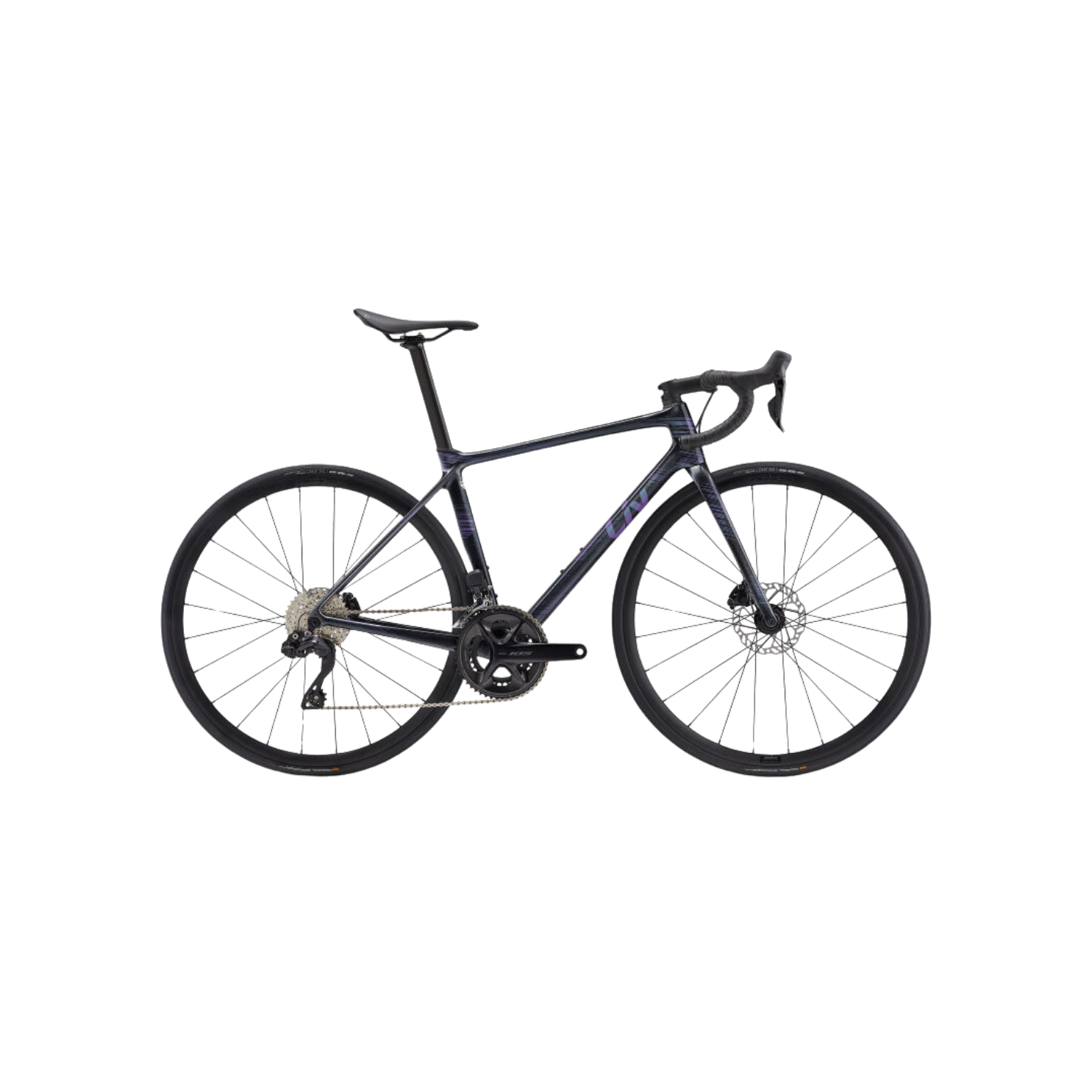 Liv Langma Advanced 1 Disc Pro 紧凑型公路自行车 - 黑钻