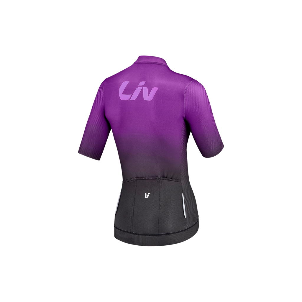 Liv Race Day SS 骑行服 - 黑色/紫色