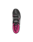 Liv Regalo Road Shoe - Black/Fuschia