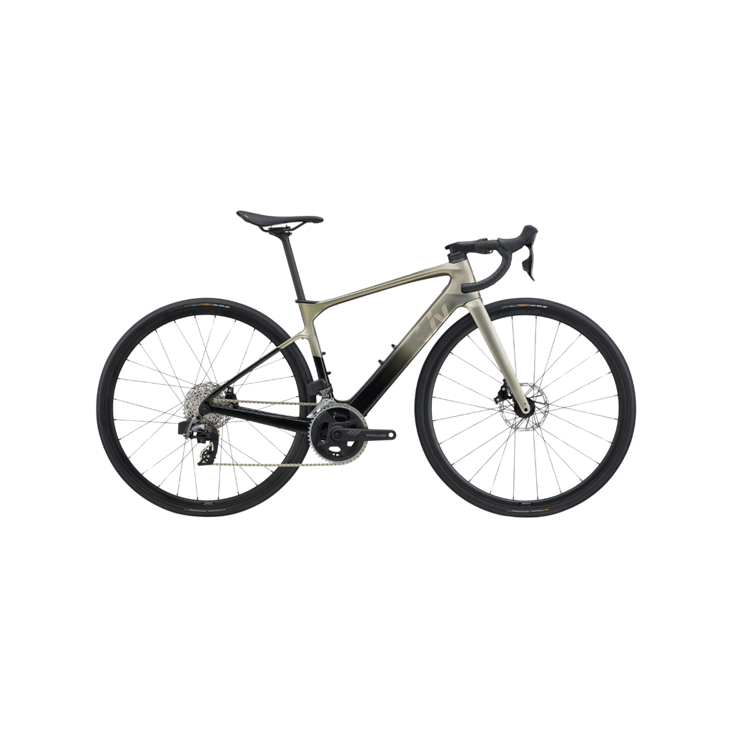 Liv Avail Advanced E+ Elite 2 电动自行车 - Golden Haze