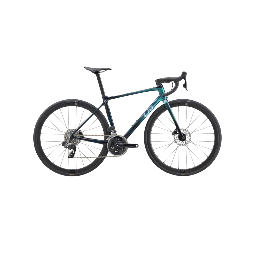 Liv Langma Advanced Pro Disc 1 AR 公路自行车 - 深绿色