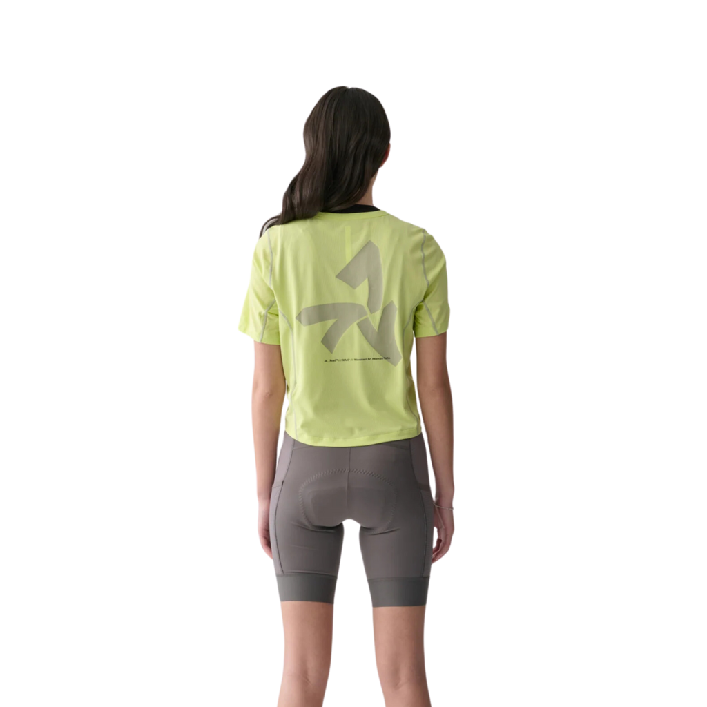 MAAP 女士 Alt_Road 短款 T 恤 - 暗影黄绿色