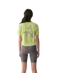 MAAP Women's Alt_Road Cropped Tee - Shadow Lime