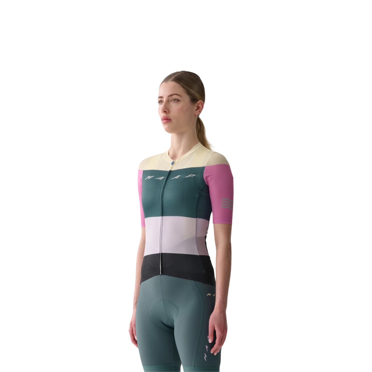 MAAP Women's Level Pro Air Jersey 2.0 - Deep Teal Mix