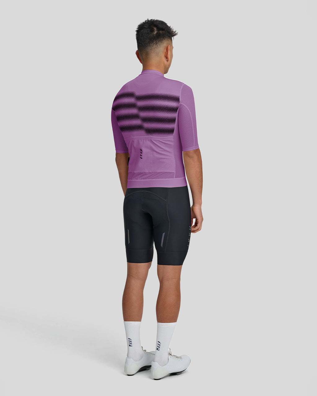 MAAP Blurred Out Ultralight Pro Jersey - Plum
