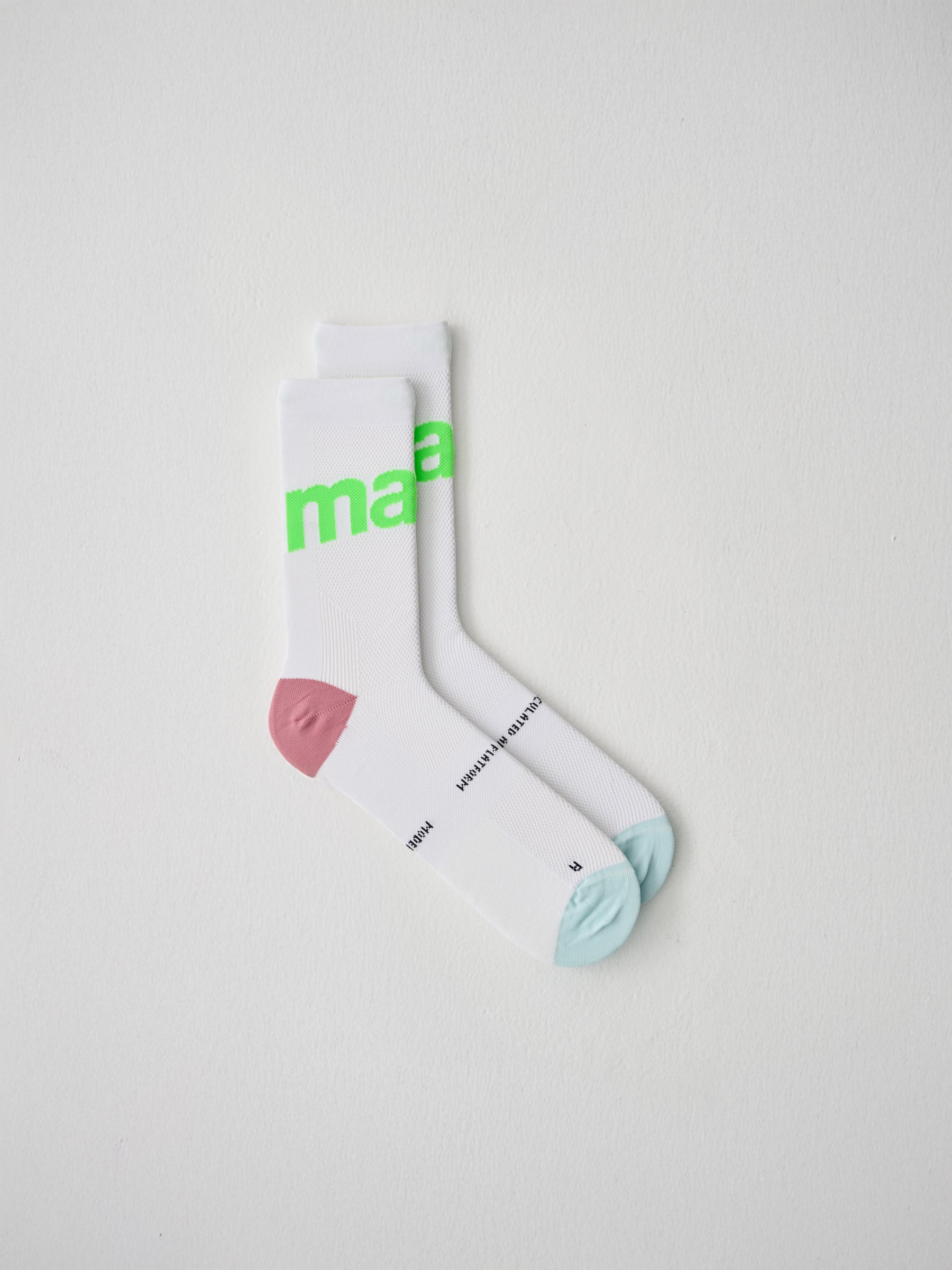 MAAP 训练袜 - 白色/荧光绿