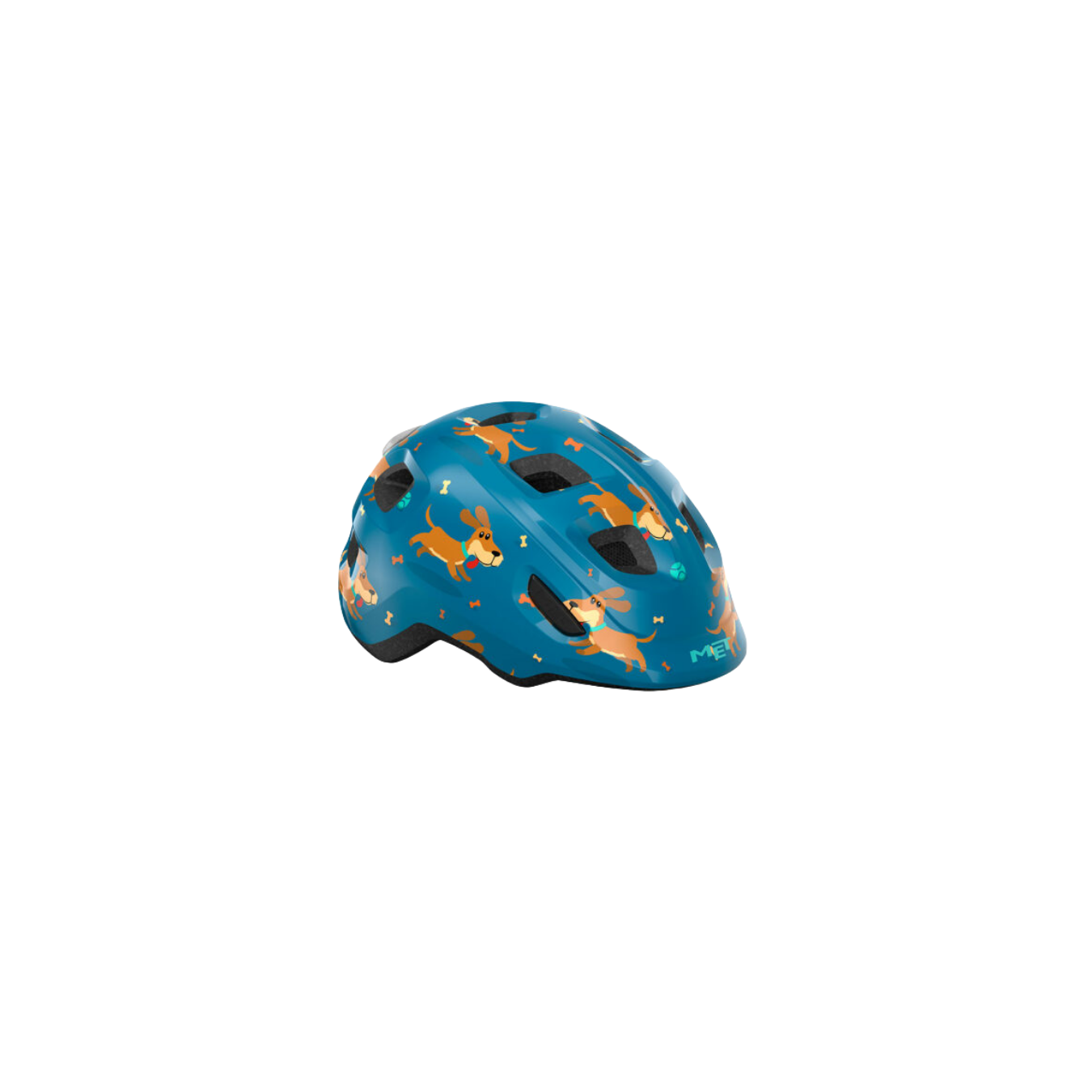 MET Hooray Kids Helmet - Blue Teckel