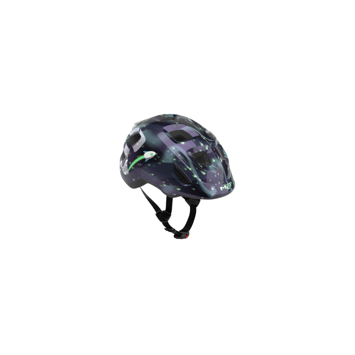 MET Hooray MIPS Kids Helmet - Space / Glow in the Dark