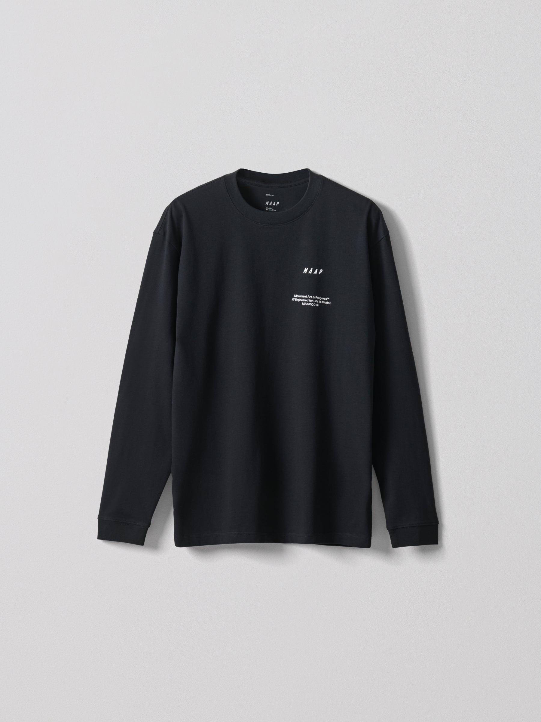 MAAP Essentials LS Tee - Black