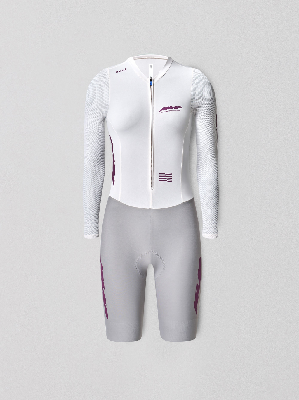 MAAP Womens Eclipse Pro LS Racesuit - Antarctica/Midnight