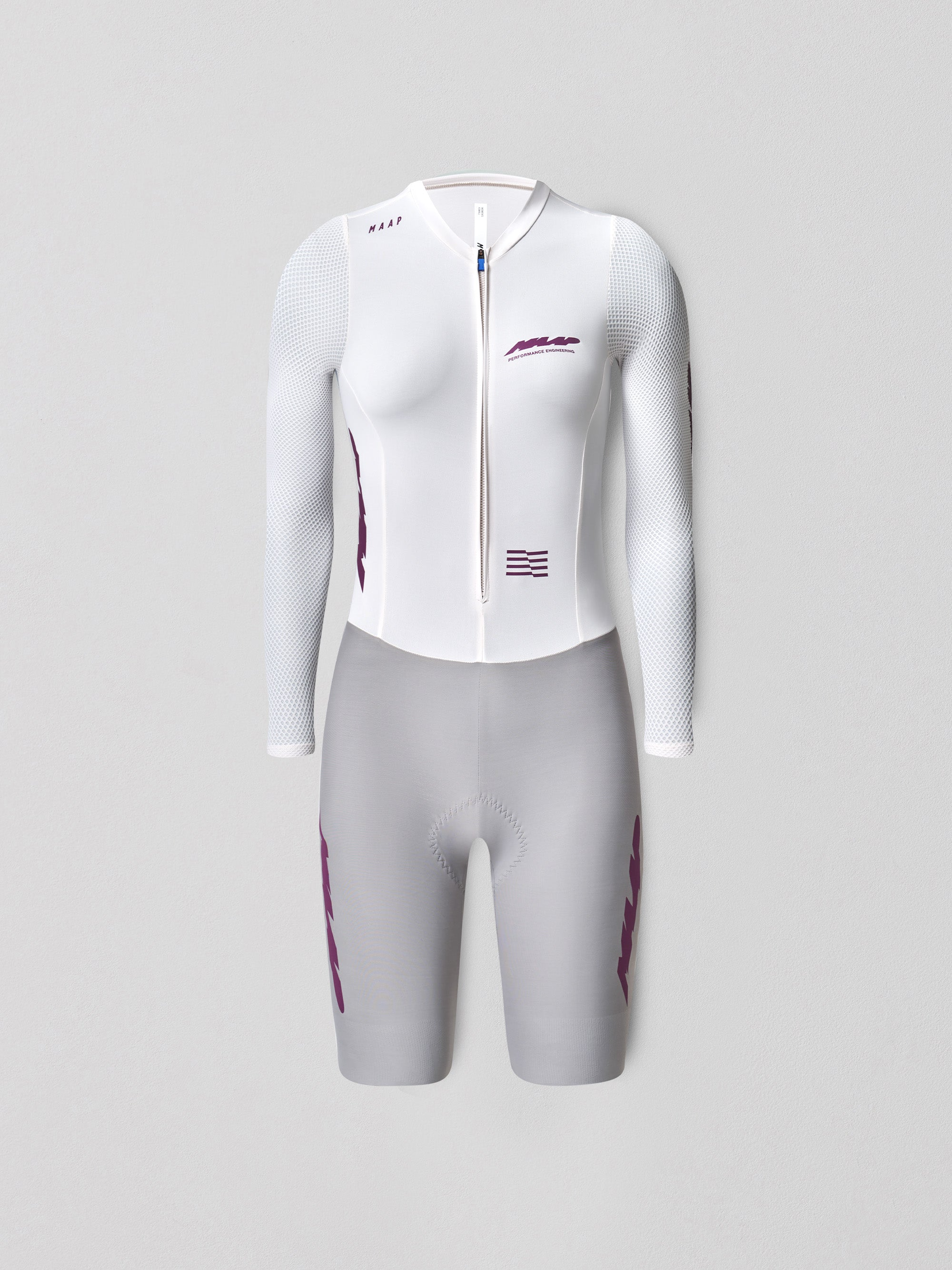MAAP Womens Eclipse Pro LS Racesuit - Antarctica/Midnight