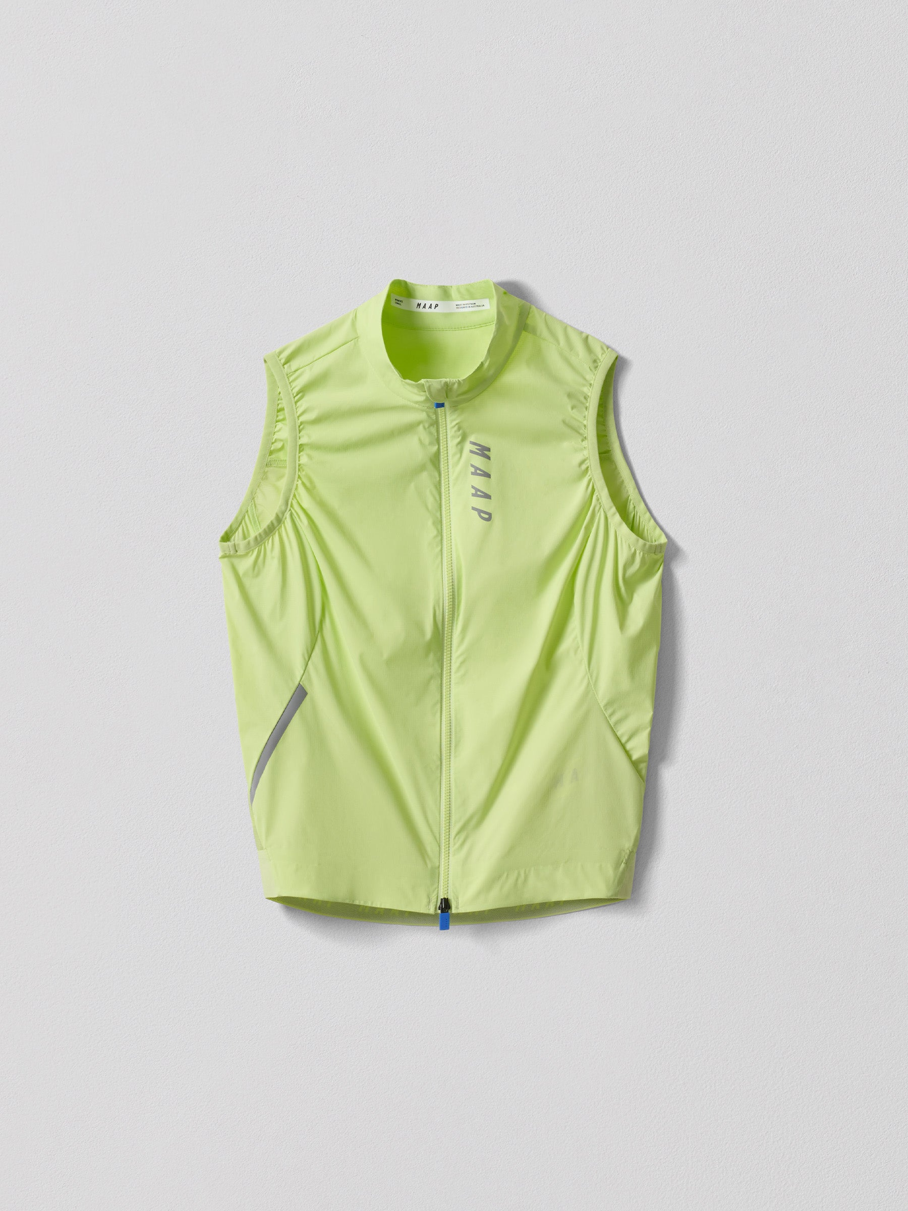 MAAP Womens Flow Vest - Shadow Lime