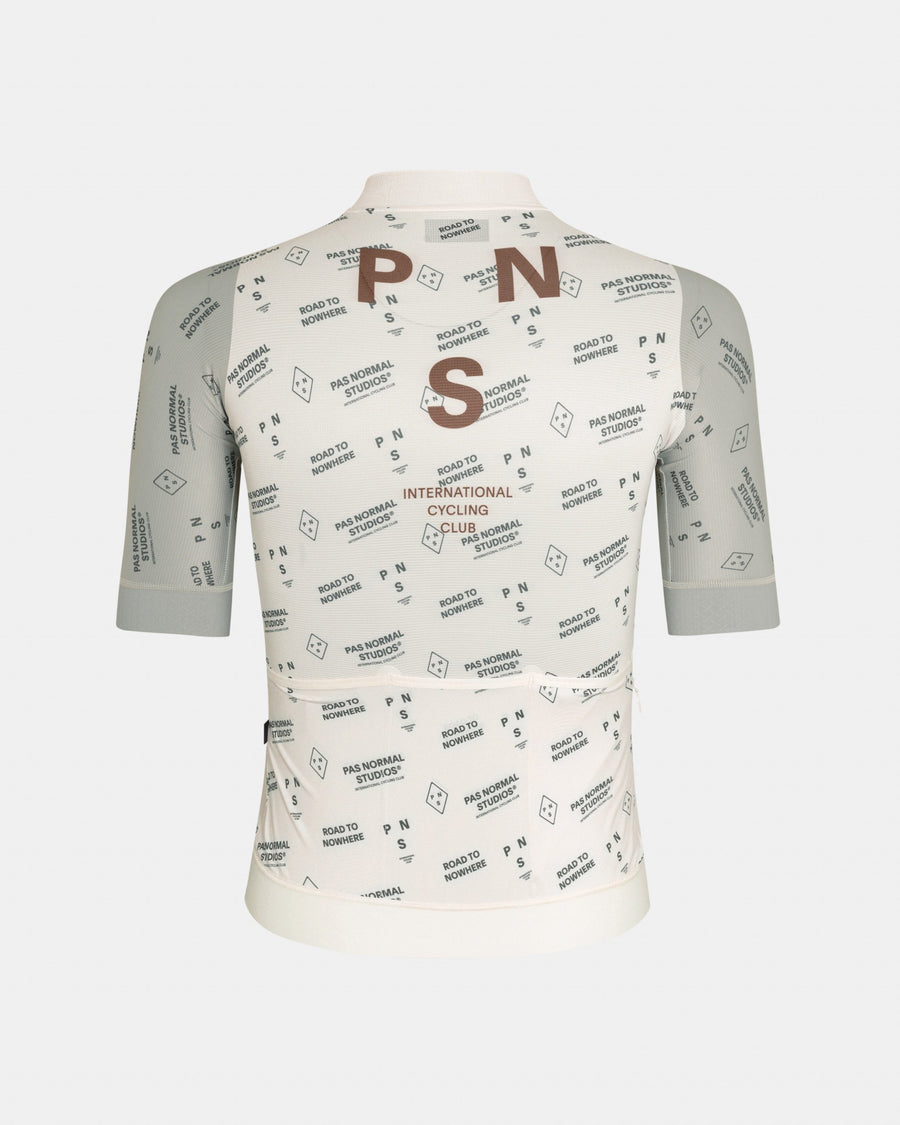 Pas Normal Studios Mechanism Late Drop Jersey - Off White Contrast