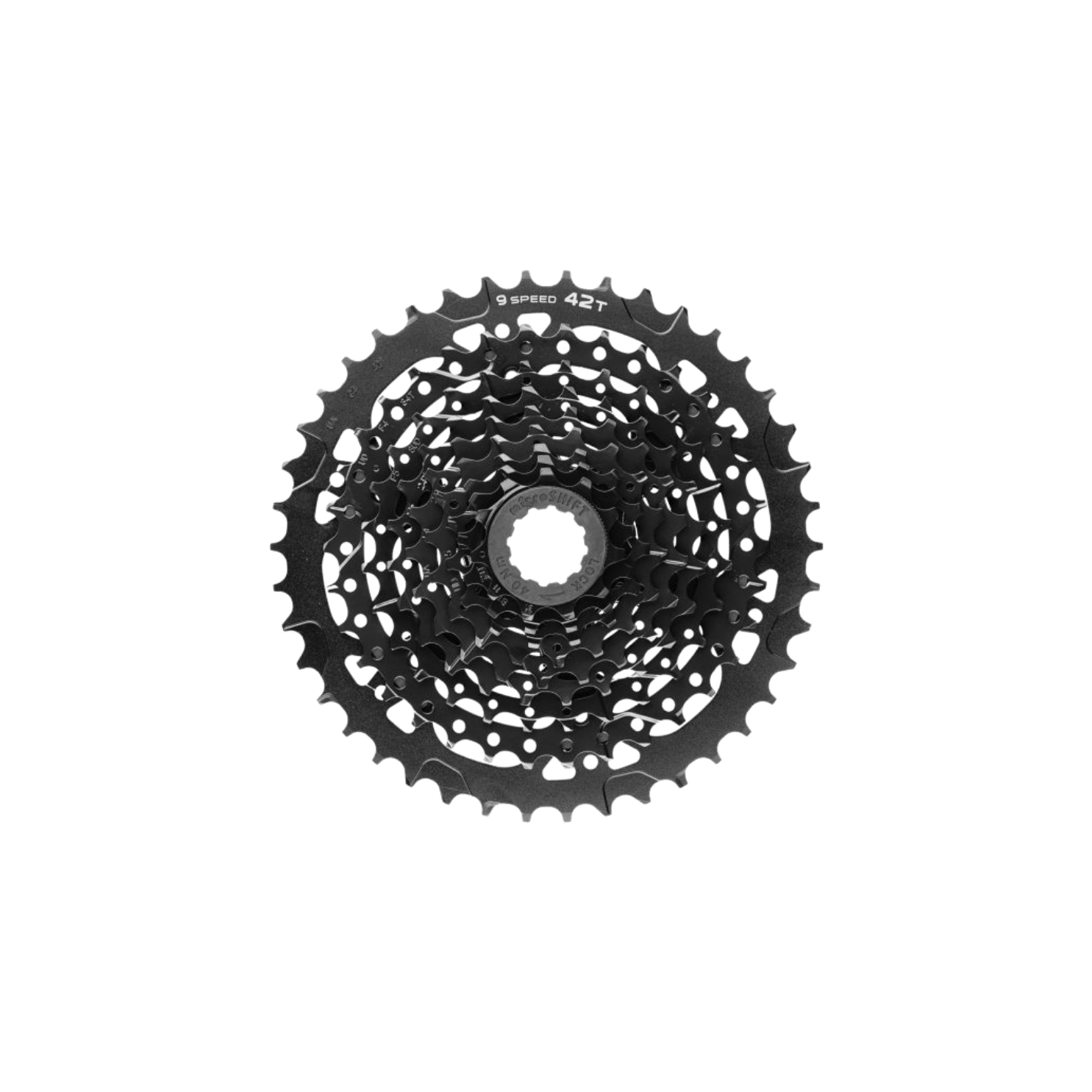 Microshift ADVENT H-Series 9 Speed Cassette (Alloy Cog)