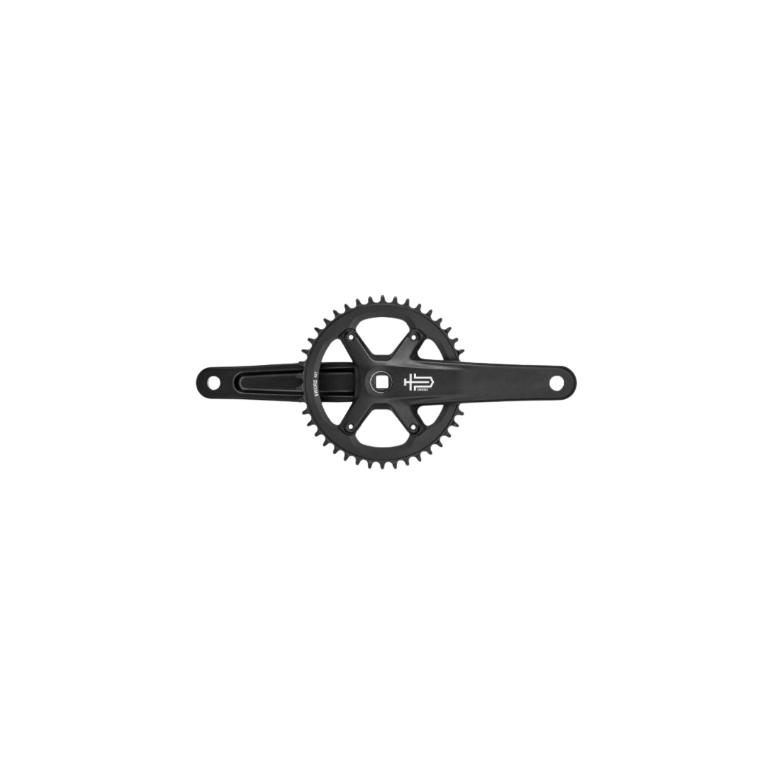 Microshift Sword Black 1x 42T Square Taper Crankset